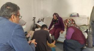 Başhekim Şahin, hastaları ziyaret etti