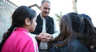 Başkan Kuş, öksüz ve yetim çocuklarla bir araya geldi