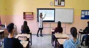 Öğrenciler ders başı yaptı!