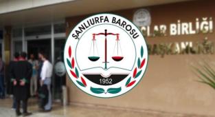 Urfa Barosu'ndan çarpıcı rapor