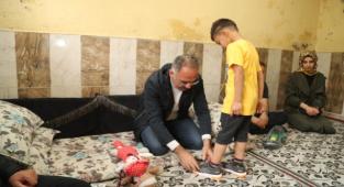 Başkan Kuş, yetim çocukları yalınız bırakmadı