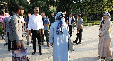 Başkan Kuş, esnafı ziyaret etti