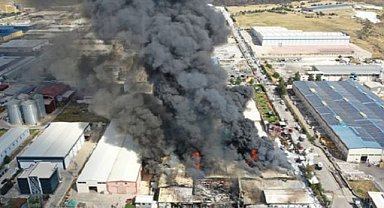 Fabrikada yangın çıktı!