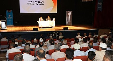 Vali Ayhan, Din görevlileriyle bir araya geldi