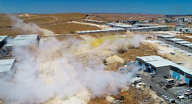 Eyyübiye'de kontrollü patlatma!