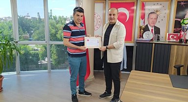 İki gün önce başarı plaketi almıştı!