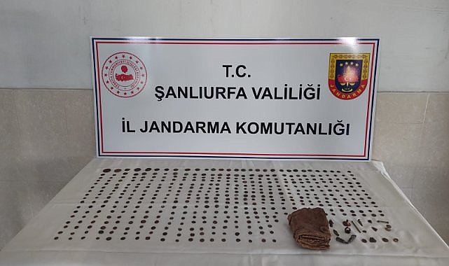 Şanlıurfa'da tarihi eser operasyonu!