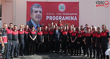 Başkan Beyazgül itfaiye erleriyle buluştu!