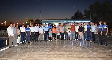 Başkan Ekinci, zabıtalarla bir araya geldi