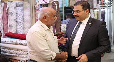 Başkan Canpolat çarşı esnafıyla bir araya geldi