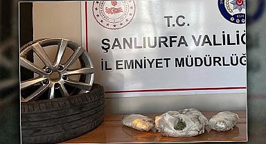 Durdurulan araçtan esrar çıktı!