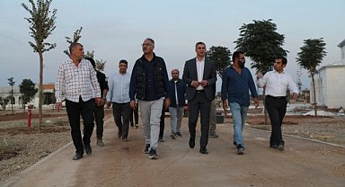 Eyyübiye Millet Bahçesi’nde sona gelindi