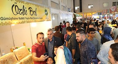 Gıda ve yöresel ürünler fuarına yoğun ilgi