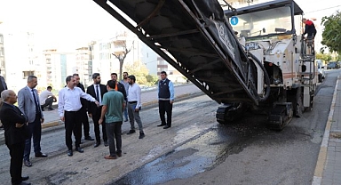 Karaköprü'de asfalt yollar yenileniyor!