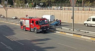 Karaköprü'de trafik kazası!