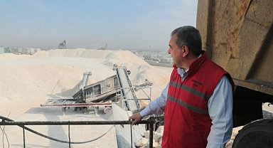 Büyükşehir kendi malzemesini üretiyor!