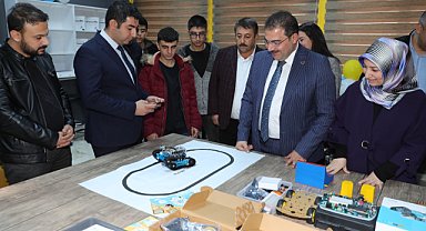 Haliliye'de yarışmayı kazanan okula STEM merkezi kuruldu