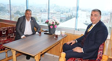 Müdür Çakmak, Başkan Gülebak'ı ziyaret etti