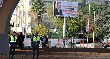Abide kavşağı açılışa hazır!
