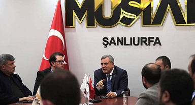 Başkan Beyazgül Müsiad Şanlıurfa Şubesini Ziyaret Etti
