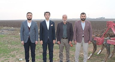 Başkan Özaslan, çiftçilerin sorunlarını gündeme taşıdı