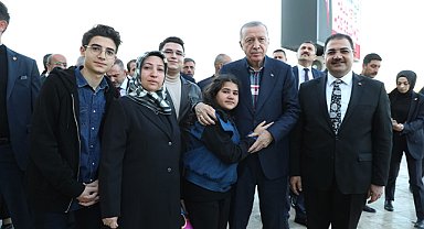 Cumhurbaşkanı, Başkan Canpolat'a teşekkür etti