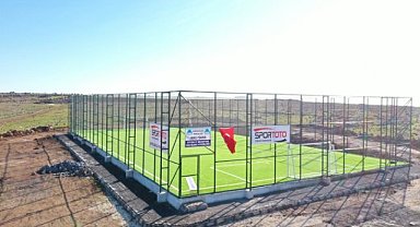 Eyyübiye'de 5 halı saha daha bitti