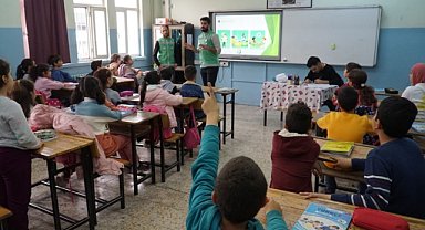 Haliliye’de binlerce öğrenciye çevre bilinci aşılandı