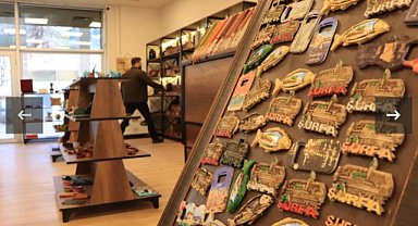 Urfa yöresel ürünler mağazası açıldı