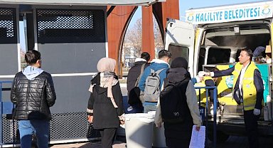 Haliliye'de çorba ikramları başladı