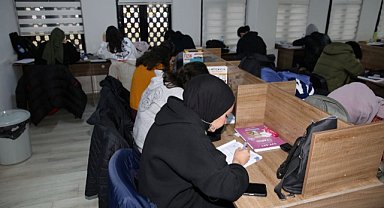 Karaköprü’de okuma evlerine yoğun ilgi
