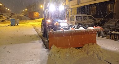 Haliliye Belediyesi karla mücadeleye erken başladı