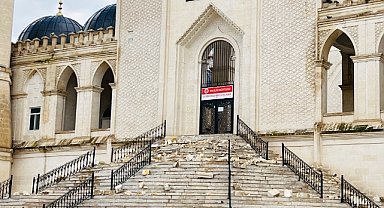 Şanlıurfa’da çok sayıda camide hasar meydana geldi