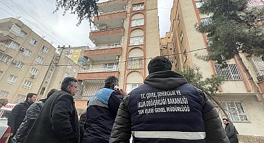 Şanlıurfa'da hasar tespit çalışmaları başladı