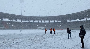 Şanlıurfaspor maçına kar engeli!