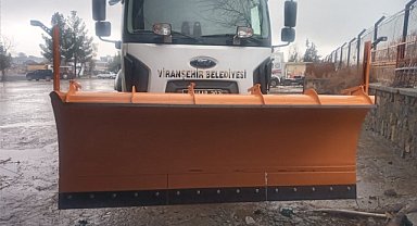 Viranşehir Belediyesi kış koşullarına hazır!