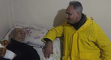 Başkan Kuş, Reşat amcayı ziyaret etti