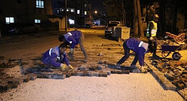 Haliliye’de gece mesaisi sürüyor!