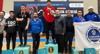 Haliliyeli sporcu Türkiye şampiyonu oldu