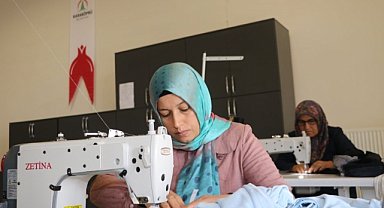 Karaköprü’de kadınlar kurslarda zaman geçiriyor!