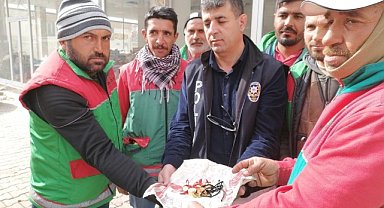 Karaköprü personellerinden örnek davranış