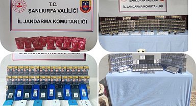 Şanlıurfa’nın 4 ilçesinde kaçakçılık operasyonu!