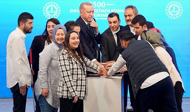 3 Bin 500 Engelli öğretmen atandı