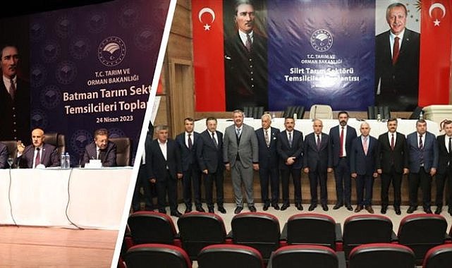 Bakan Kirişçi, Tarım sektörü temsilcileri ile görüştü