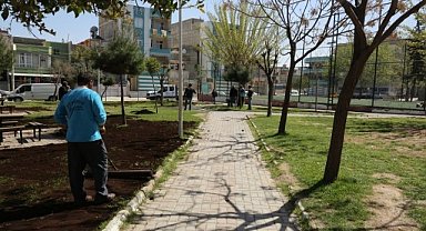 Eyyübiye'de parklar yaza hazırlanıyor!