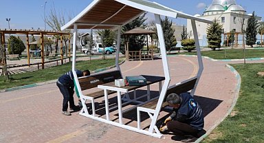 Haliliye’de parklar yaza hazırlanıyor!