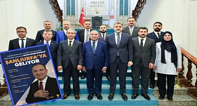 Şanlıurfa’yı Bakan Bozdağ heyecanı sardı