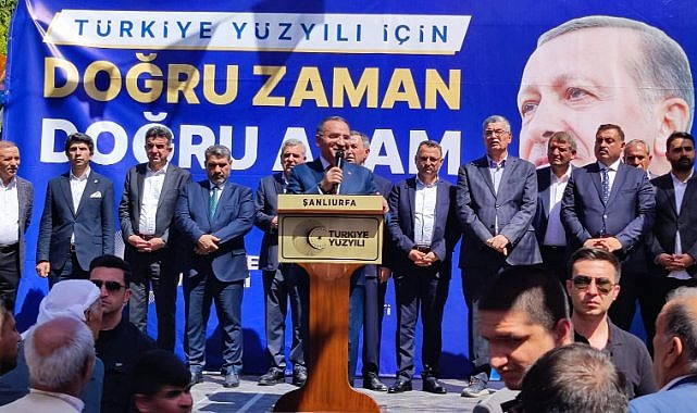 Bozdağ Suruç'ta açılışa katıldı