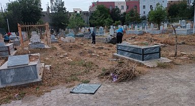 Viranşehir’de temizlik çalışmaları sürüyor!