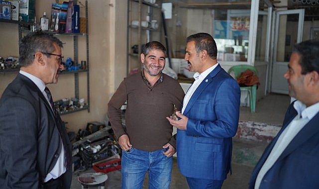 Yetim’den Süleymaniye esnafına ziyaret